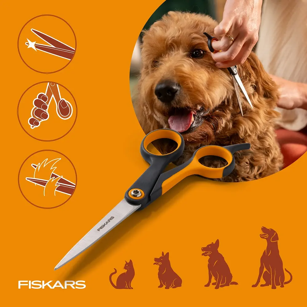 Ножиці для підрівнювання Fiskars Pet Care (2009126) - фото 2