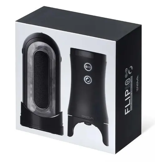 Мастурбатор Tenga Flip Zero EVR Electronic Vibrotation, 16х5 см (чорний) - фото 3