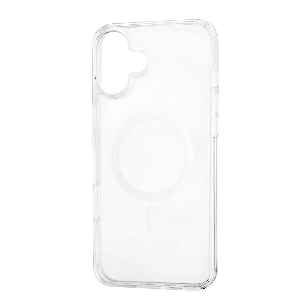Чохол Silicone Clear Case with MagSafe iPhone 16 Plus Transparent