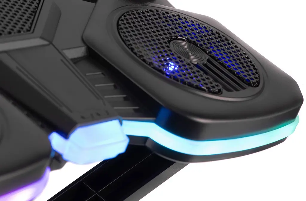 Охолоджувальна підставка для ноутбука до 17,3 дюймів 2E GAMING CPG11 11xfans - фото 9