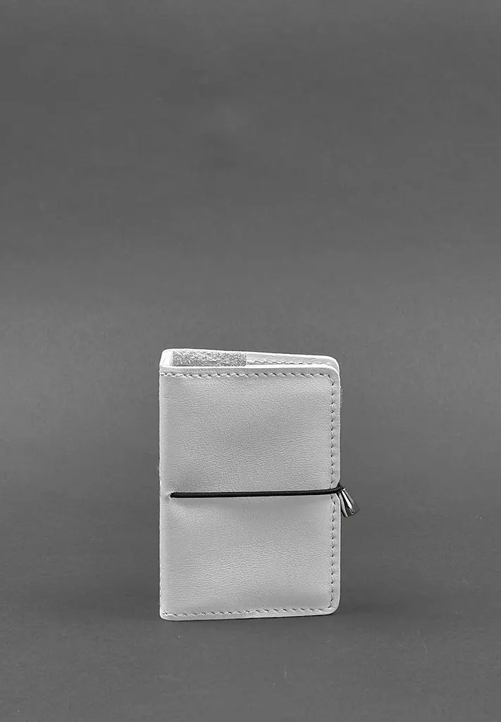 Женский кожаный кард-кейс 7.0 красный - фото 2