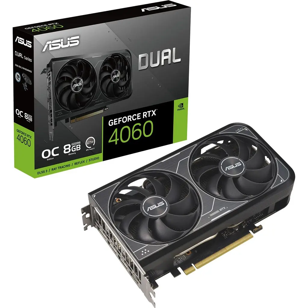 Відеокарта Asus Dual GeForce RTX 4060 V2 OC Edition 8GB GDDR6, 90YV0JC4-M0NA00 EU [127743] - фото 13