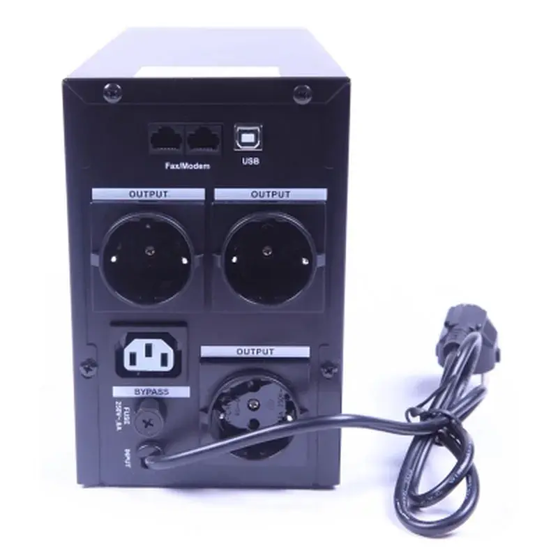 Пристрій безперебійного живлення SVC VP-1250-LCD 1250VA (VP-1250-LCD) - фото 3