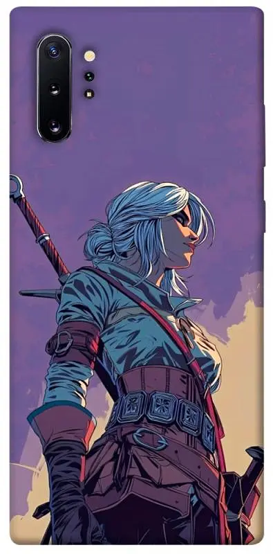 TPU чохол Demsky The witcher ciri для Samsung Galaxy Note 10 Plus