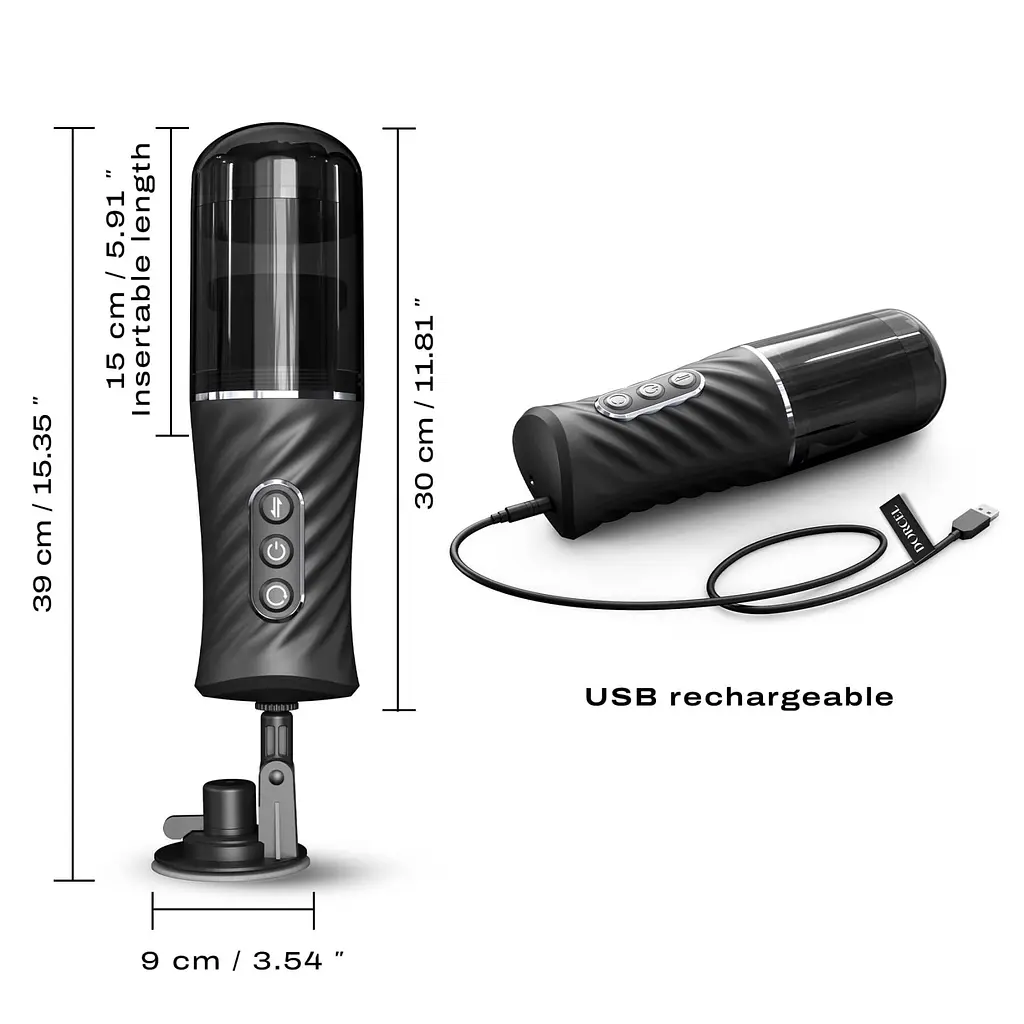 Автоматичний мастурбатор Dorcel THRUST BLOW PRO - фото 2