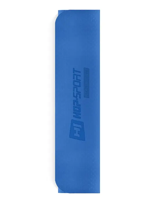 Мат для фітнесу та йоги Hop-Sport TPE 0,6см HS-T006GM синій - фото 6