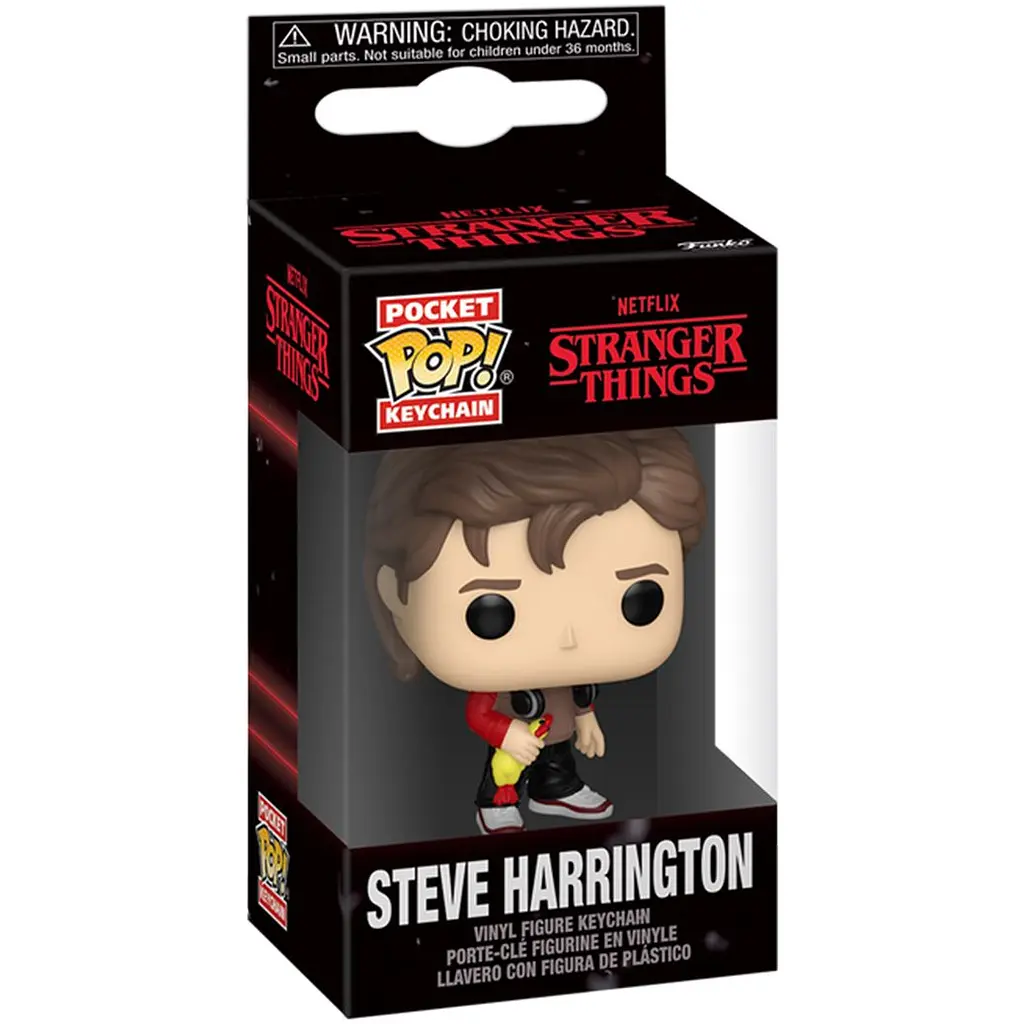 Игровая фигурка Funko POP! Странные дела Стив Гаррингтон на клипсе (86616) - фото 2