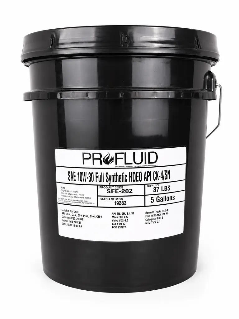 Моторна олива ProFluid Synthetic Blend 10W30 CK-4 HDEO (Pails), 5 GL/18,93 л.