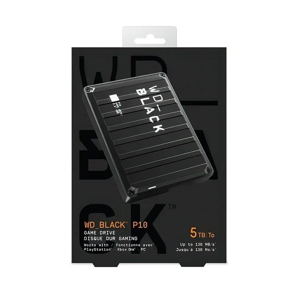 Зовнішній жорсткий диск Western Digital USB3.2 5TB EXT. GAME DRIVE BLACK WDBA3A0050BBK-WESN WDC (WDBA3A0050BBK-WESN) - фото 6