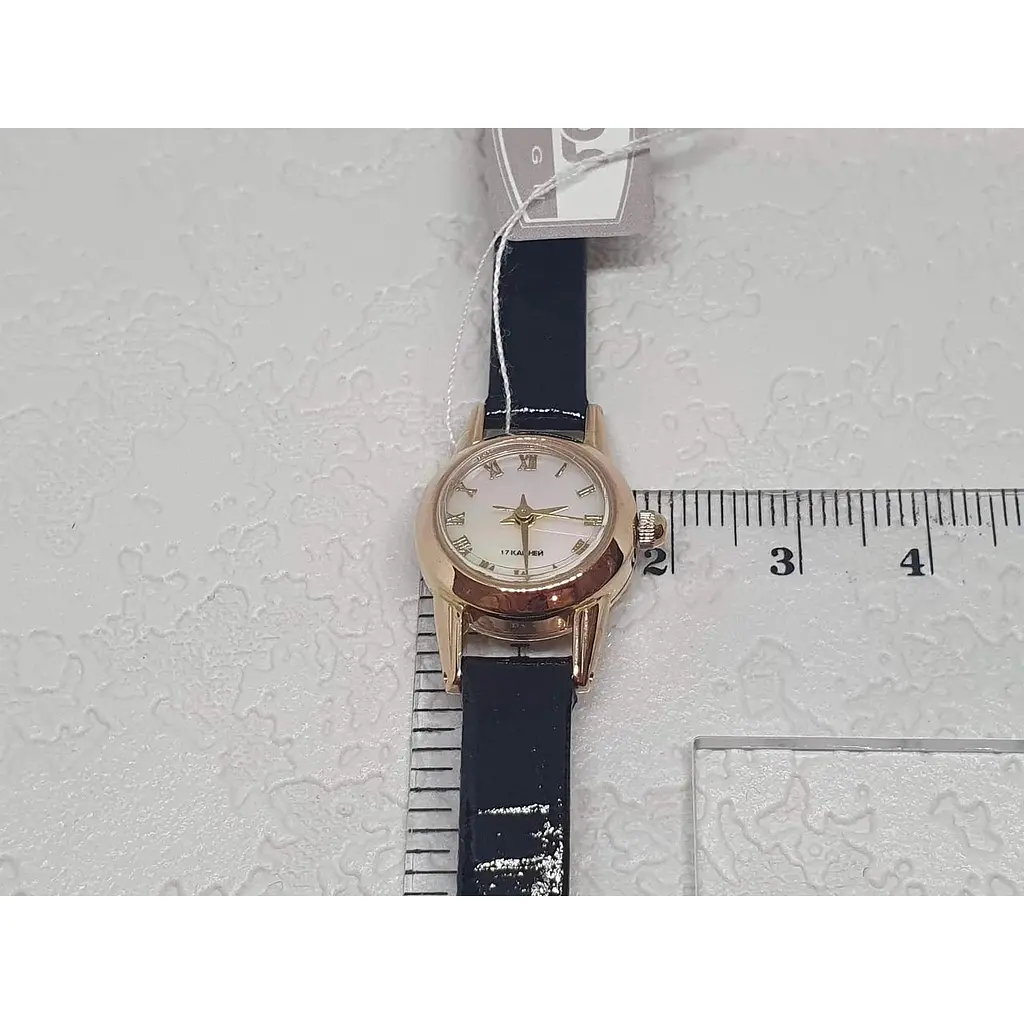 Золотые часы Golden Time кварцевые. Ч82Р - фото 6