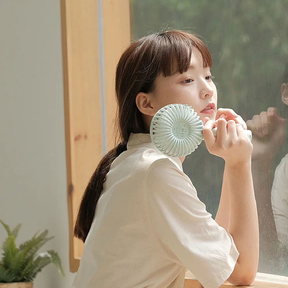 Портативний вентилятор Xiaomi Solove Portable Fan N9 PRO Green - фото 5