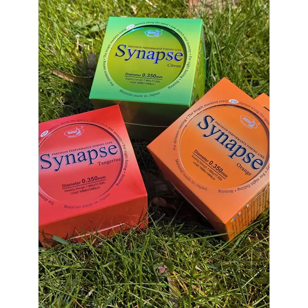 Волосінь Katran Synapse Orange 1000m (orange) 0.261mm 11.35lb/5.15kg - фото 7