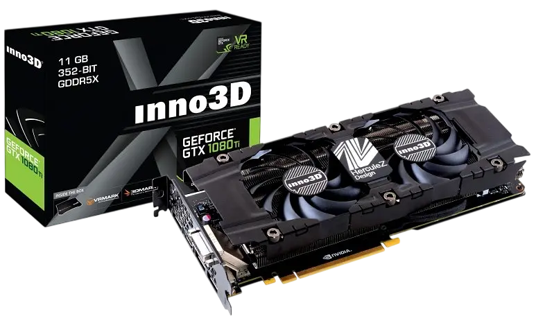 Відеокарта GeForce GTX 1080 Ti 11GB Inno3D (N108T-1SDN-Q6MN) Б/В - фото 4
