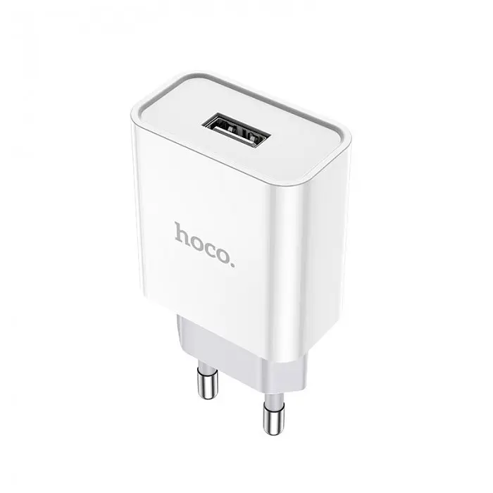 Зарядное устройство HOCO C81A Asombroso два USB порта Type-C со съёмным кабелем Белый - фото 3
