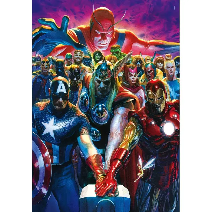 Пазл Marvel The Avengers (Марвел Мстители) - 1000 шт. Clementoni 39672 - фото 2