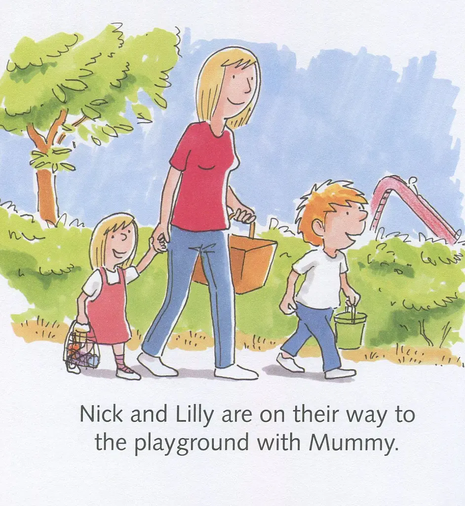 Nick and Lilly. At the playground - Алекса Іван - фото 4