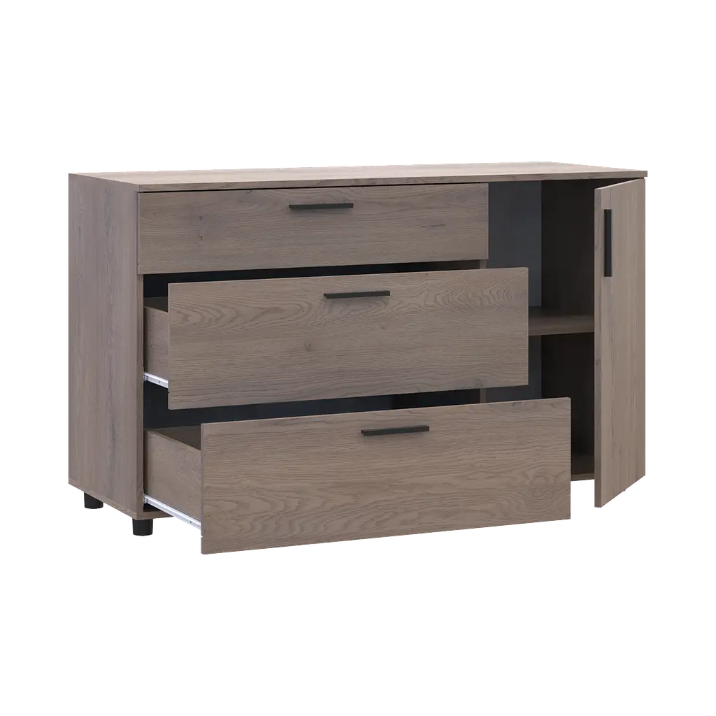 Комод Doros Торн Кремона Канноло 3Ш/1Д 135х51.6х80 (41510177) - фото 9