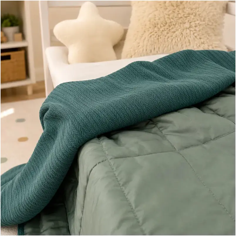 Плед дитячий MirSon Premium Pique Sea wave 60х80 см (2200013893707) - фото 5