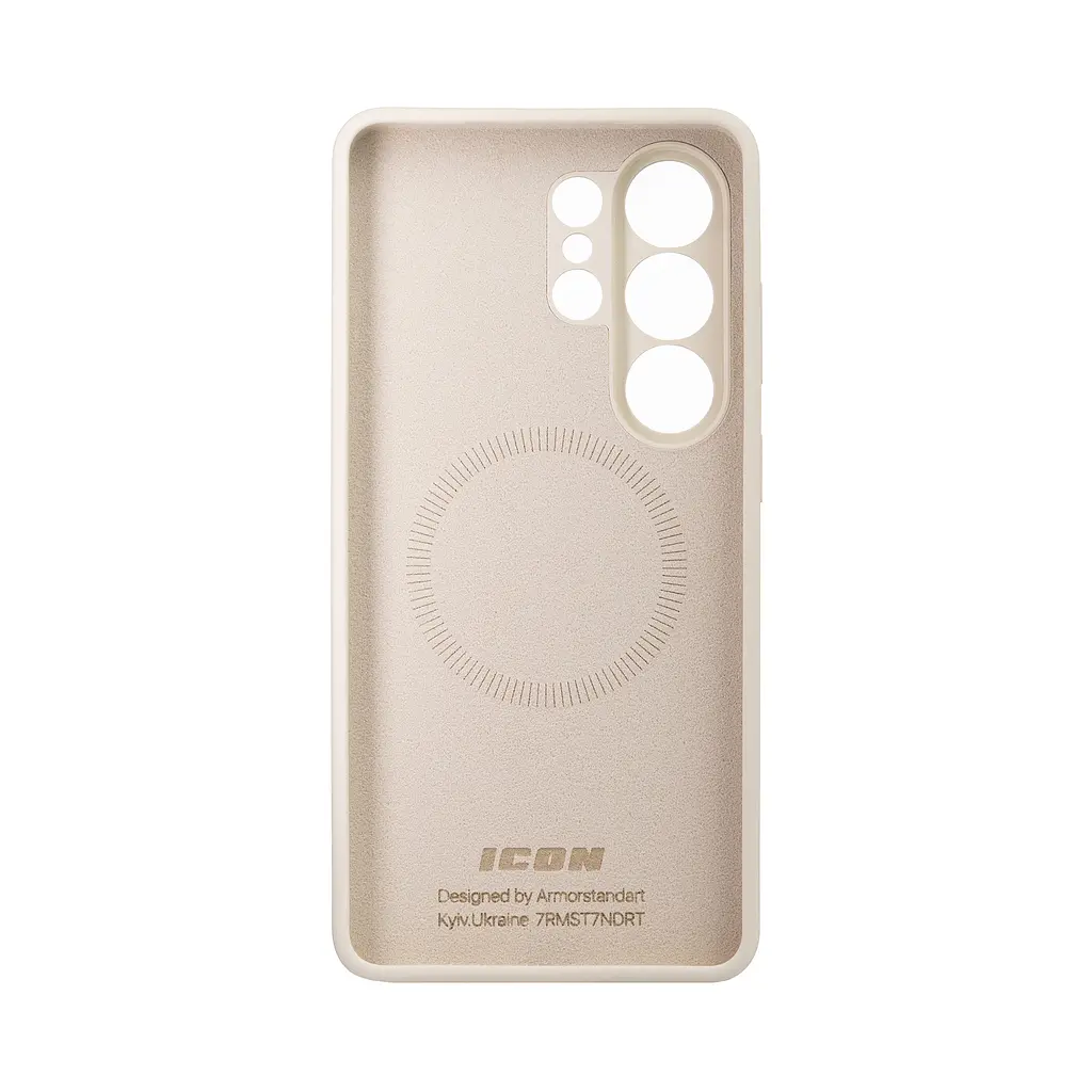 Чохол ArmorStandart ICON2 MagCase для Samsung S26 Ultra 5G Beige (ARM88795) - фото 2