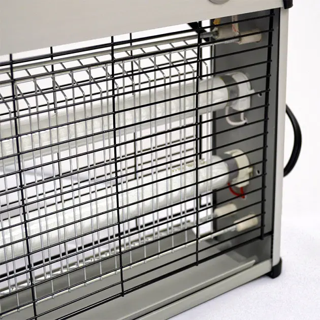 Електричний знищувач комах прилад для знищення комарів мух 42x8x26 см PEST KILLER BK-L30 потужністю 30 Вт - фото 6