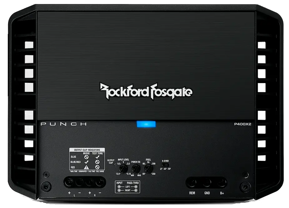 Двоканальний підсилювач Rockford Fosgate P400X2 - фото 3