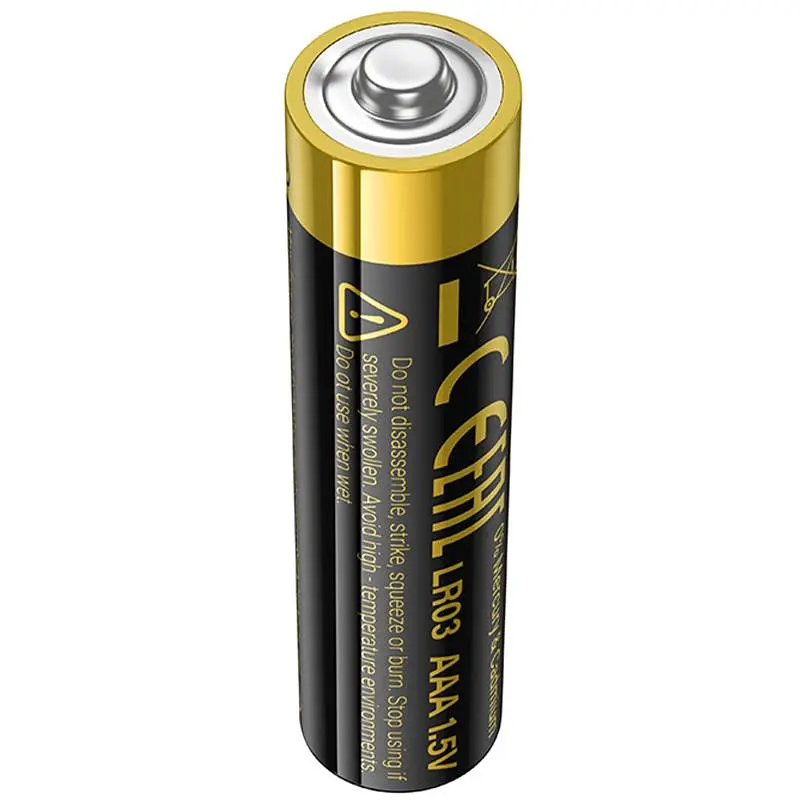 Батарейки Hoco JA2A AAA LR03 Alkaline 2 pcs Black - фото 4