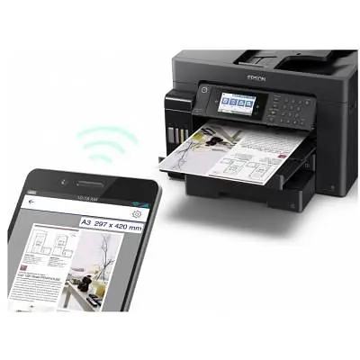 Багатофункціональний пристрій Epson L15160 WI-FI (C11CH71404) - фото 5