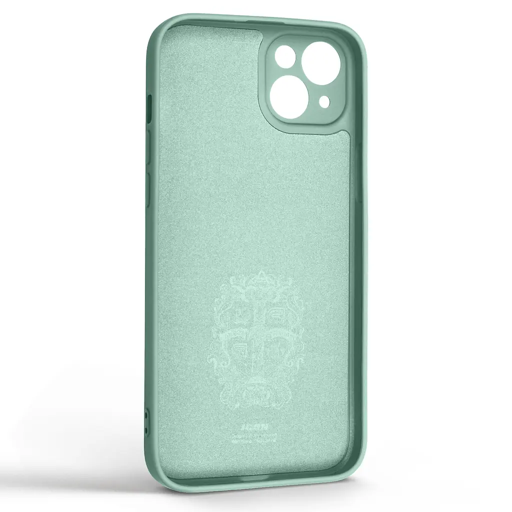 Силиконовый чехол для Apple iPhone 14 Plus, Icon Ring, зеленый, панель-накладка, с кольцом-подставкой на 360°, противоударный, возможность использования магнитных держателей, ArmorStandart (ARM68705) - фото 2