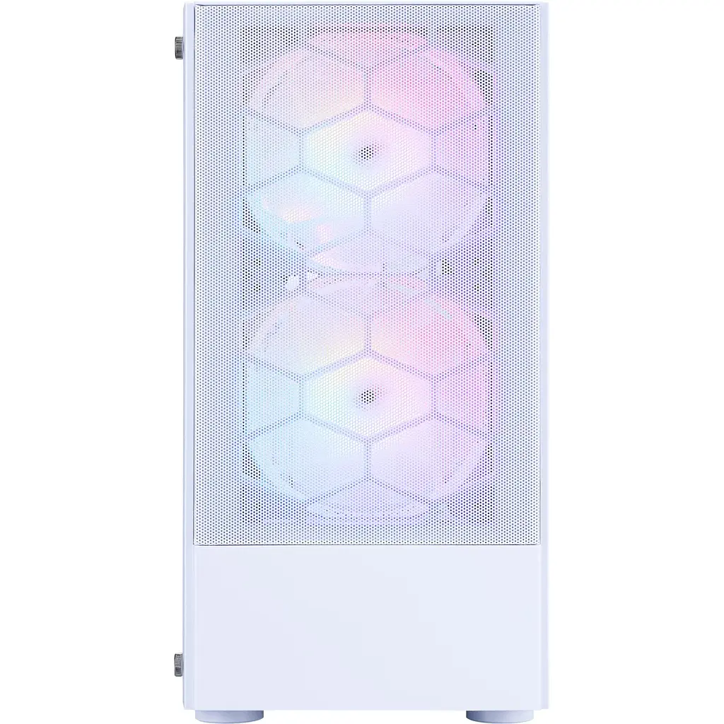 Корпус 1stPlayer X4-M-WH-2F1P-W-1F1-W White без БЖ - фото 7