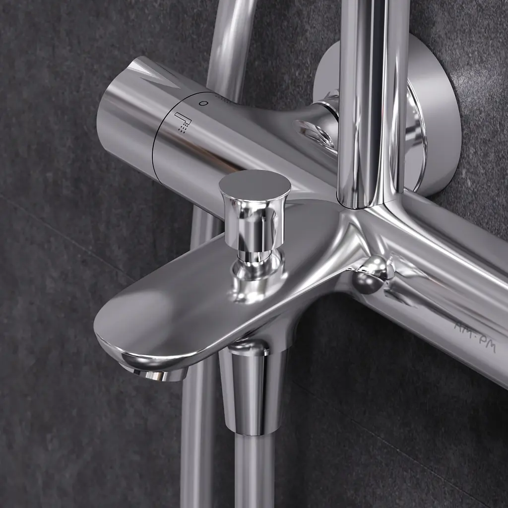 Душевая система ShowerSpot с термостатом AM.PM Like F0780500 - фото 6