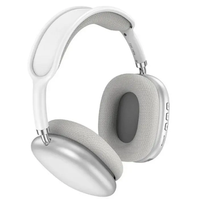 Bluetooth Стерео Гарнітура Borofone BO22 |BT5.3, AUX/TF, 12h, 400 mAh| Сталевий - фото 2