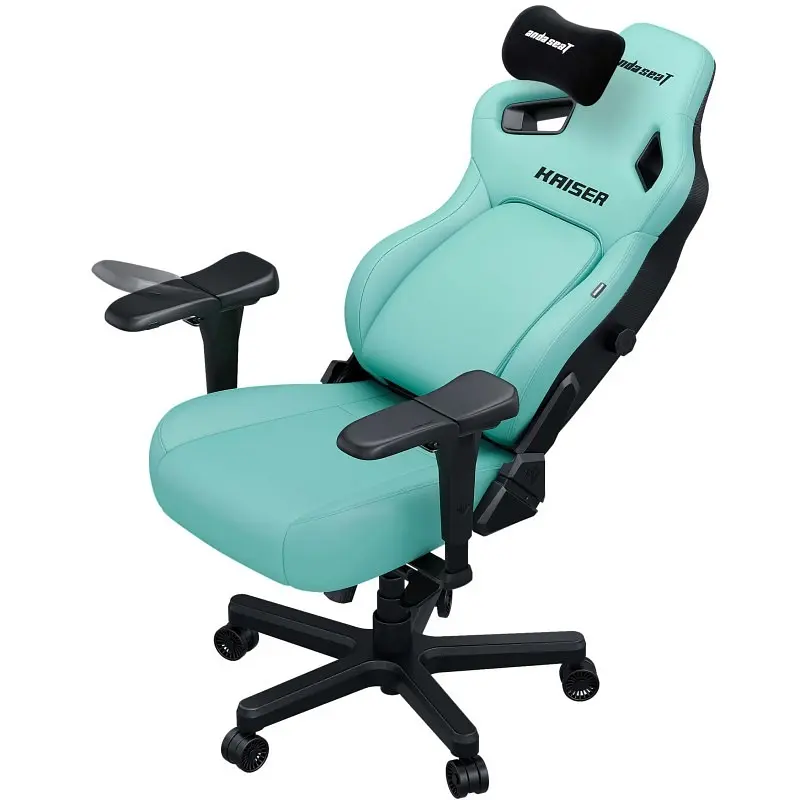 Кресло игровое Anda Seat Kaiser 4 Size XL Cyber ​​green PVC (AD12YDDC-XLL-20-C-PV/C-01) - фото 9