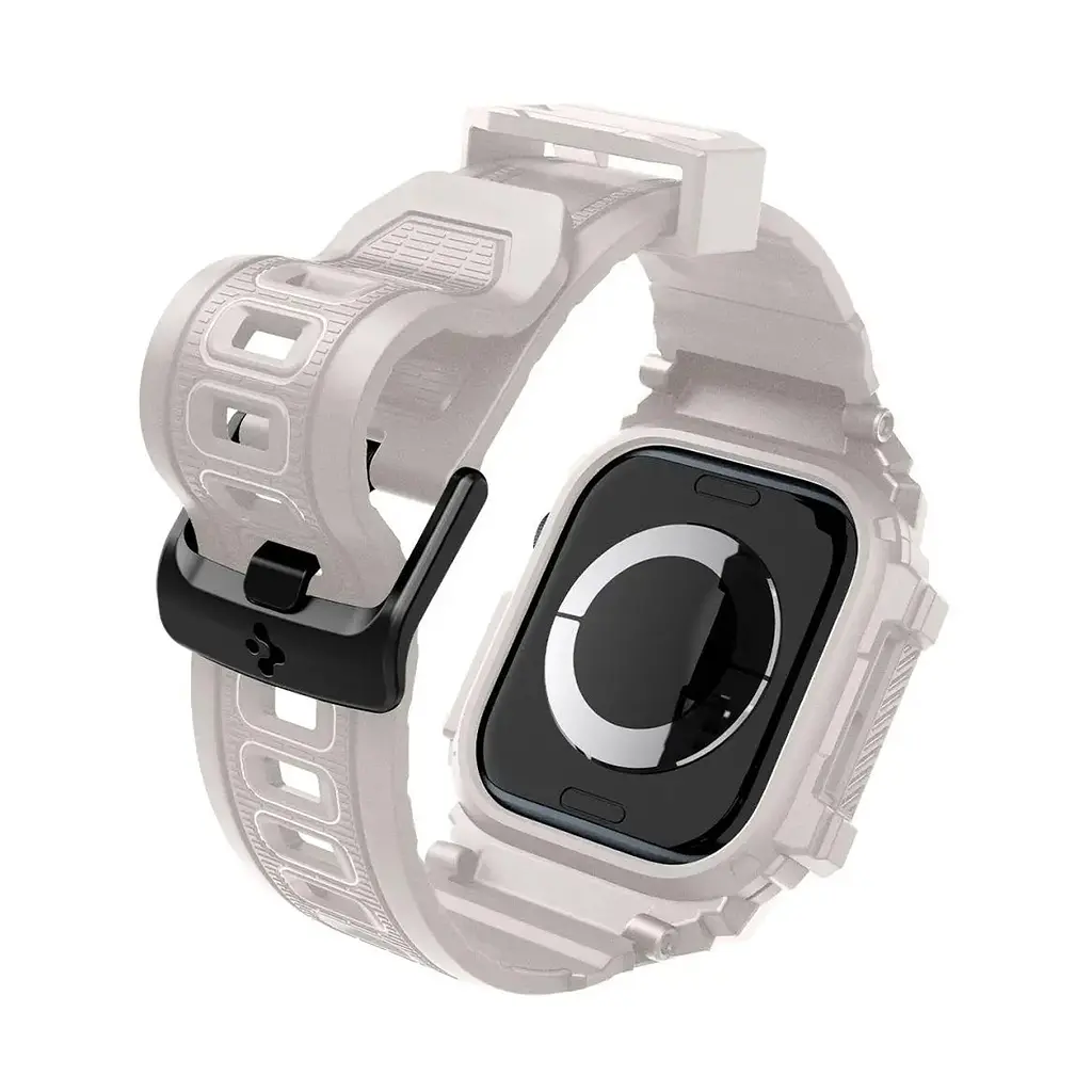 Чохол-ремінець Spigen Rugged Armor Pro для Apple Watch 2024 42mm Dune Beige (ACS08593) - фото 8