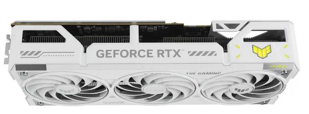 Відеокарта GF RTX 5070 Ti 16GB GDDR7 TUF Gaming OC White Asus (TUF-RTX5070TI-O16G-WHITE-GAMING) - фото 4
