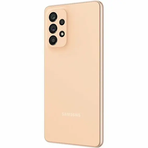 Смартфон Samsung Galaxy A53 5G 8/128GB Peach (SM-A536EZOG) - фото 2