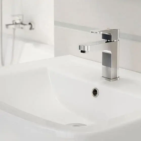 Змішувач для умивальника Cersanit Vigo S951-146 з донним клапаном Хром 30412 - фото 3