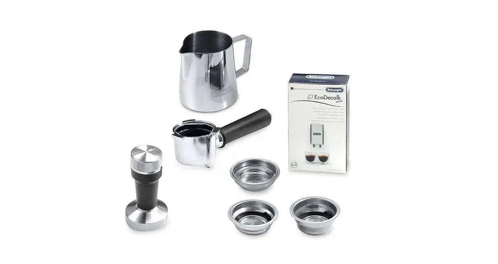 Ріжкова кавоварка еспресо Delonghi Dedica Arte EC 885.GY - фото 6