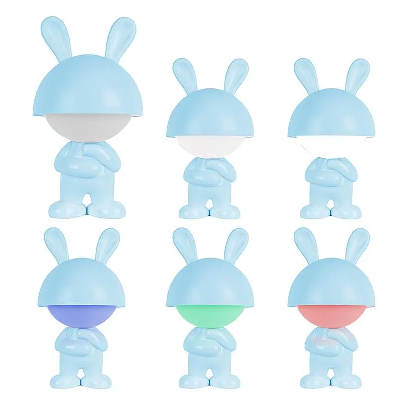 Світильник-нічник Kite LED з акумулятором Dreamy Bunny блакитний (K25-315-1-3) - фото 3