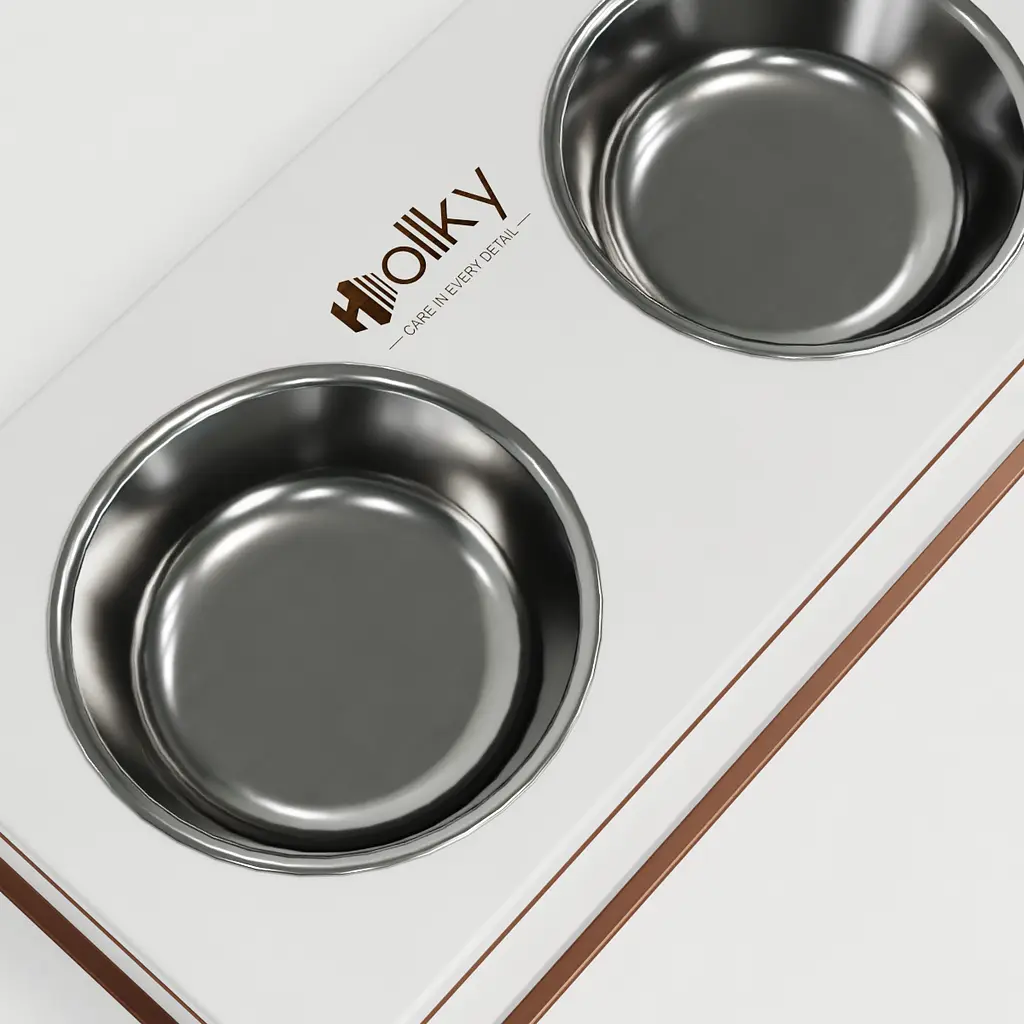 Hollky Base XL20 — миски на підставці для великих собак (2 × 1,8 л) - фото 4