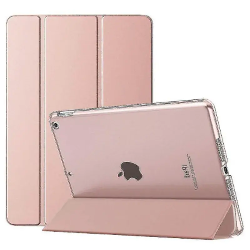Чохол до планшета BeCover Tri Fold Hard Apple iPad 10.2 2019/2020/2021 Pink (711127) - фото 2