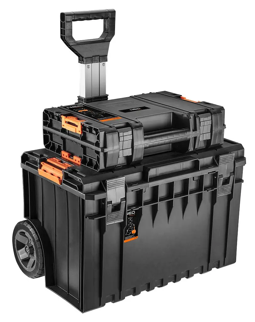Кейс для інструменту , Ящик модульний, 12.6х44.8х32.2см, пластик Neo Tools hoz0012839 - фото 3