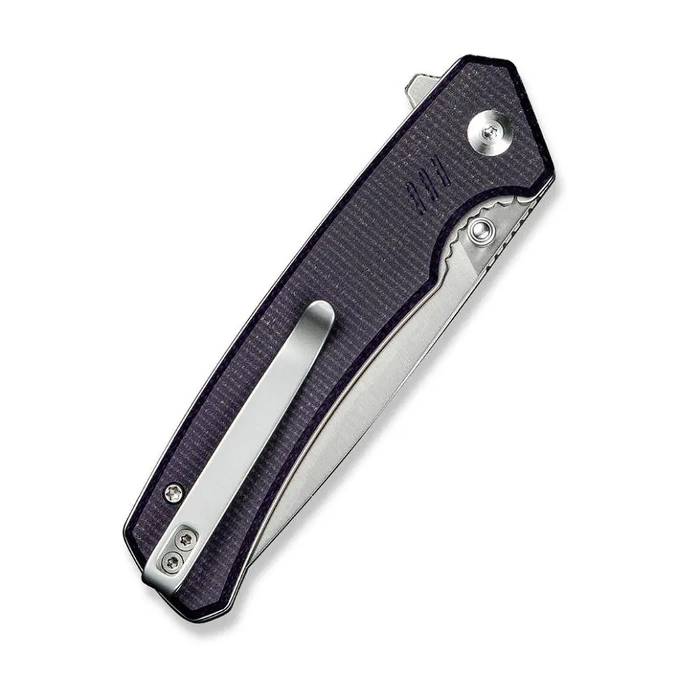 Ніж складаний туристичний Civivi Merit, (8.3 см) 14C28N/Micarta чорний - фото 6