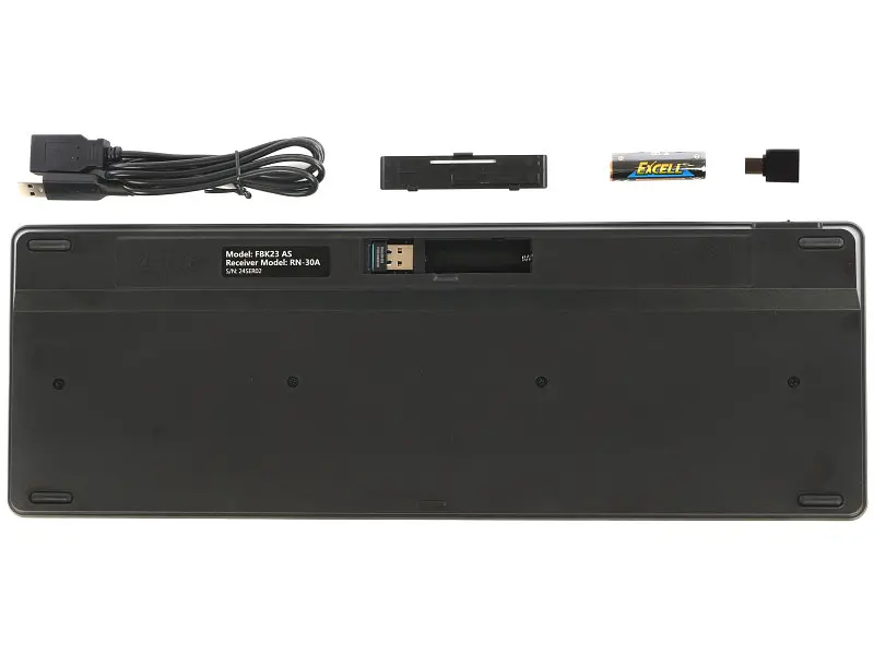 Клавіатура A4Tech Fstyler FBK23 AS Black - фото 4