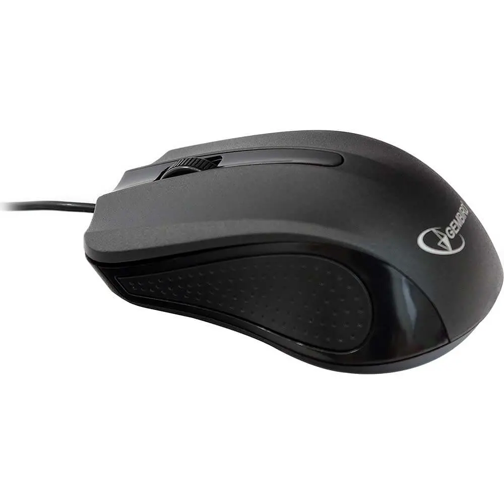 Мышь Gembird MUS-101 USB Black (MUS-101) - фото 3