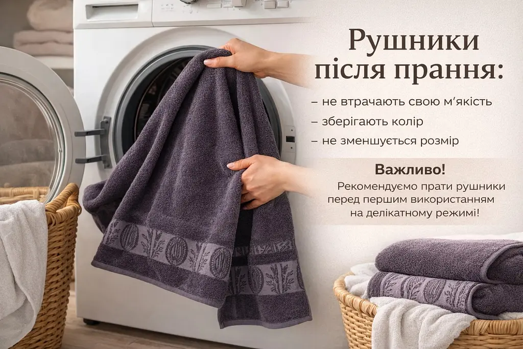 Набір турецьких бамбукових махрових рушників Zeron 3 штуки 70х140 Bamboo Anthracite - фото 5