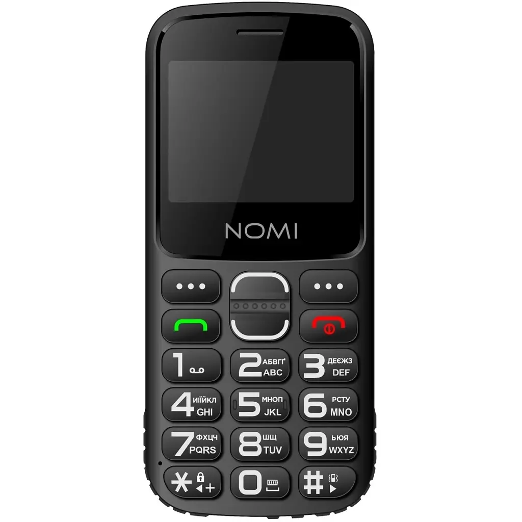 Мобільний телефон Nomi i2320 Black - фото 2