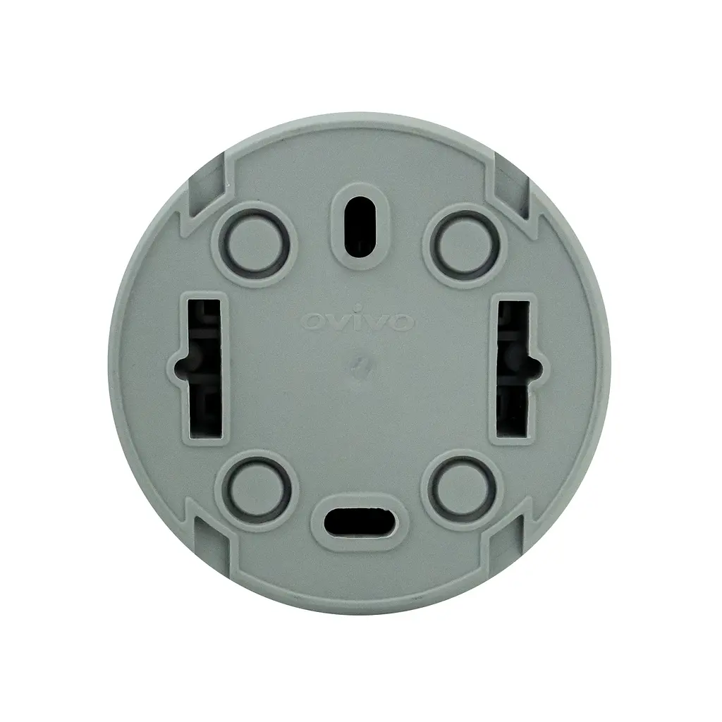Вимикач 2-ий накладний Ovivo Electric xOne сірий - фото 4