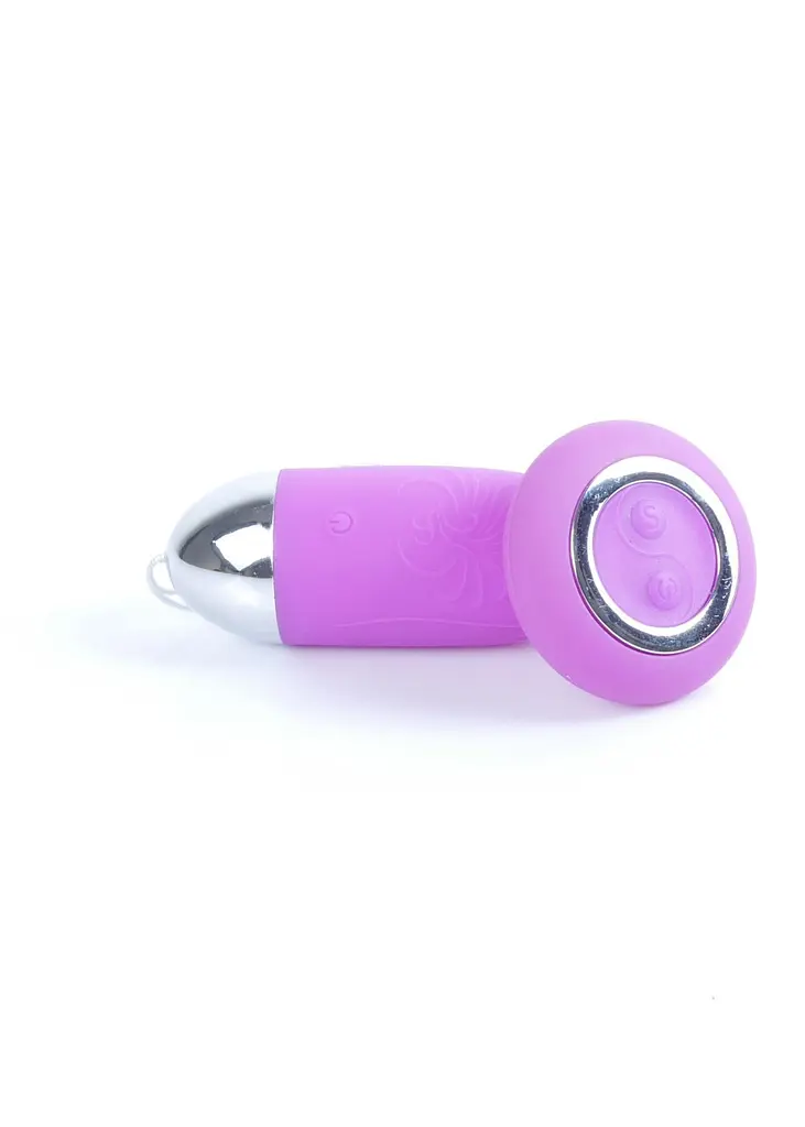 Віброяйце B - Series Lyla Remoted Controller Egg, 9 см (фіолетовий) - фото 2