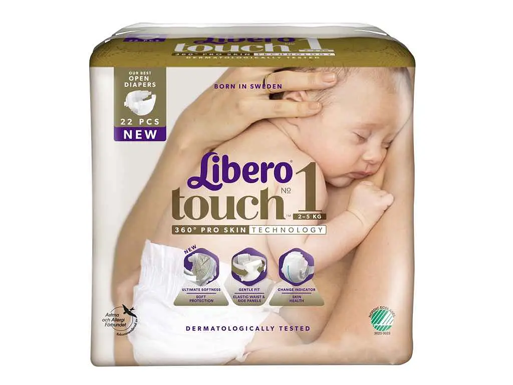 Підгузки LIBERO дитячі Touch 1 22