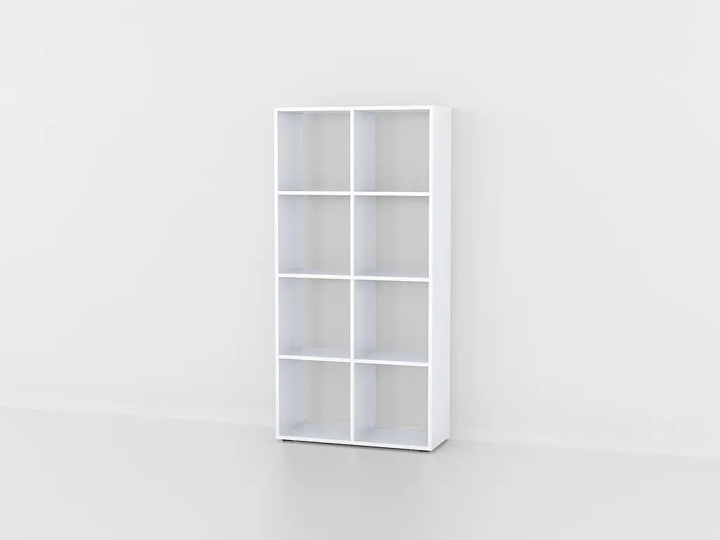 Полка для книг-стеллаж для дома Moreli Id A-0010 1430x720x290 мм Белая (id27-0000-10-white) - фото 2